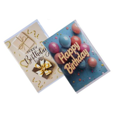 Female Birthday Card & Envelope - Assorted